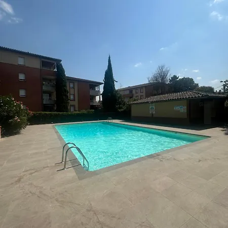 L'ostal Occitan - T2 Clim Parking - Piscine Apartmán *
